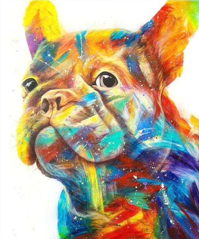 "Pardon My Frenchie" from Art Attack by Stephanie Leyden