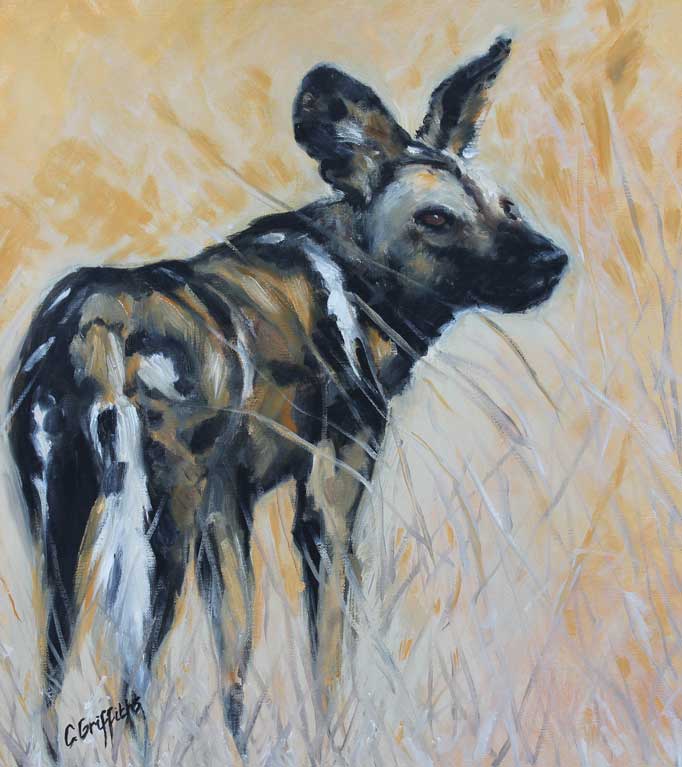 Mana Pools Zimbabwe by Carol Griffith, ArtworkSale