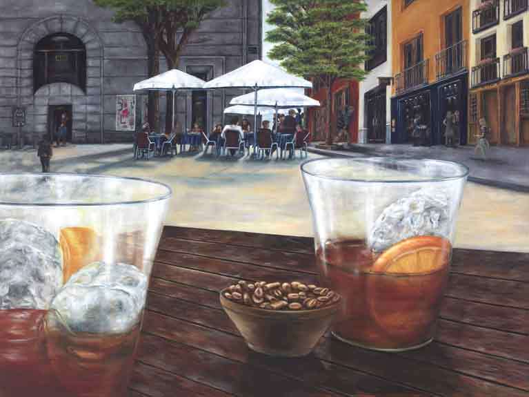 El Aperitivo by Janina Leigue, ArtworkSale