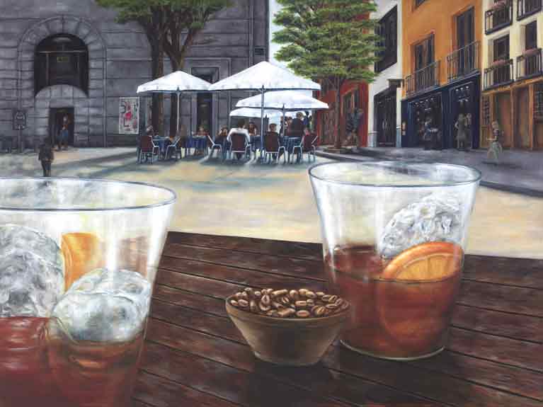 El Aperitivo by Janina Leigue, ArtworkSale