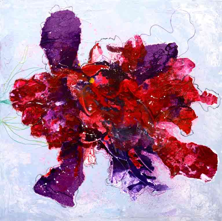 Abstract Purple by Merry Renert, ArtworkSale