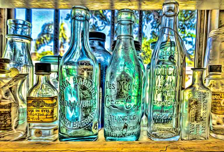 Bottles by Martin Fine, ArtworkSale