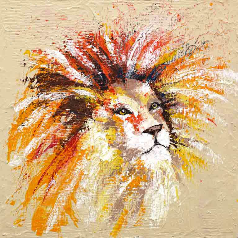 Lion King by Merry Renert, ArtworkSale