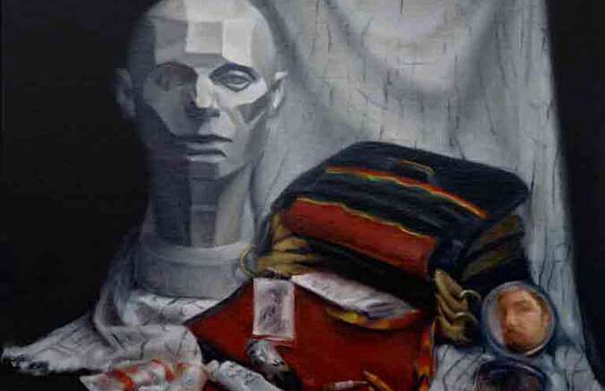 "Self Portrait" by Oscar Montoya, ArtworkSale