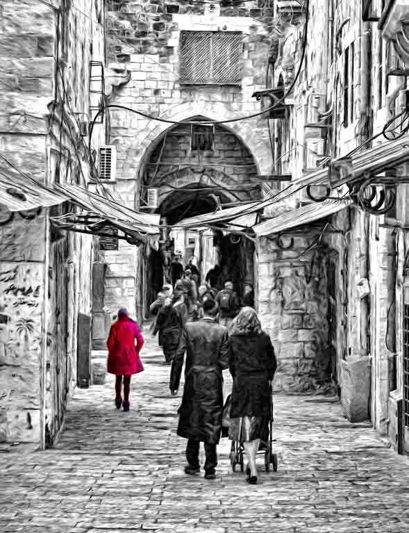 Jerusalem by Martin Fine, ArtworkSale