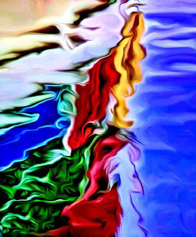 Abstract Reflection by Martin Fine, ArtworkSale