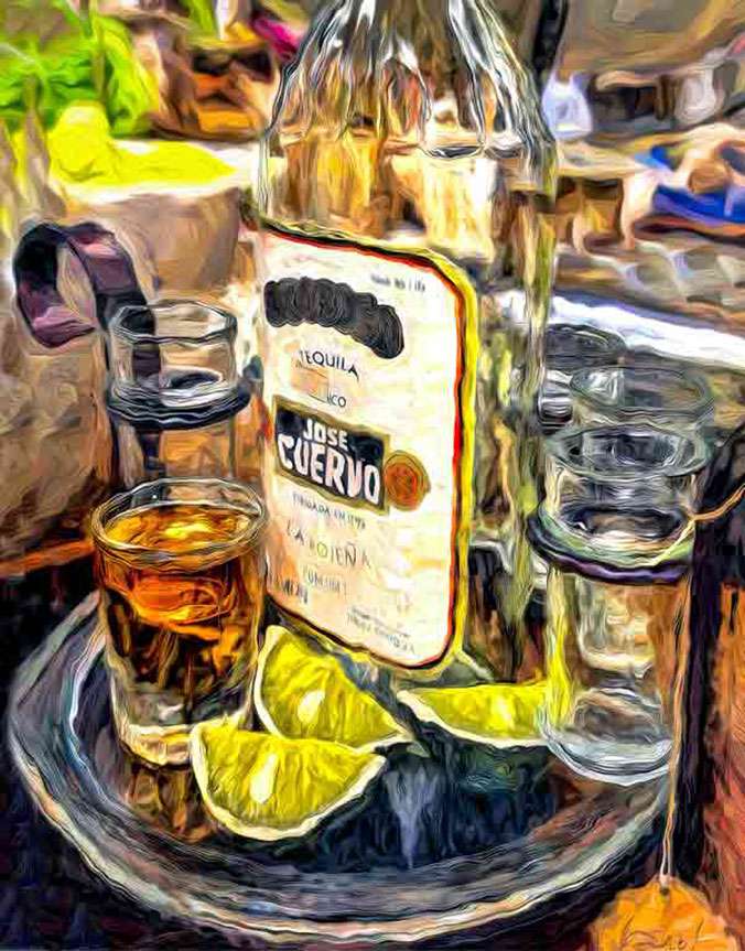 Tequila by Martin Fine, ArtworkSale