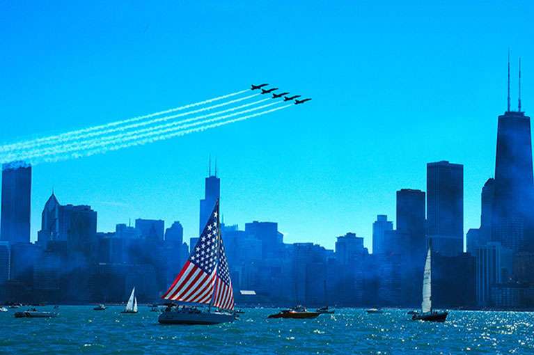 4th of July Flyover by Patrick Henning, ArtworkSale