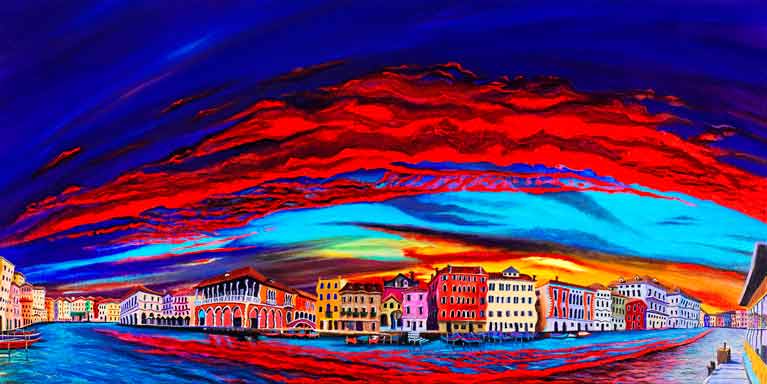 Baia Venecia by Celestino Hernandez, ArtworkSale