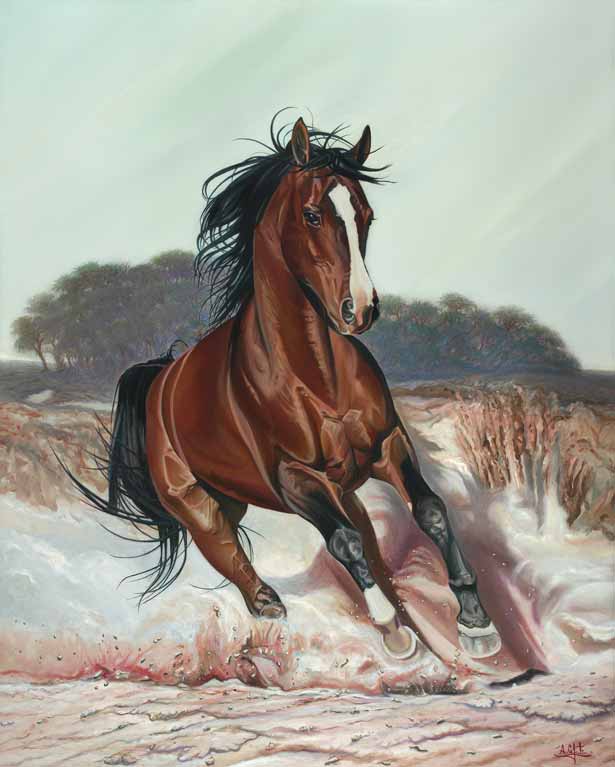 568 Caballo by Ariel Celestino Hernandez, ArtworkSale