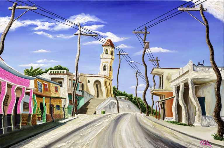 Abuelo Y Ranatoro by Ariel Celestino Hernandez, ArtworkSale