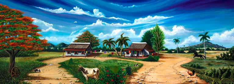 Campo de Corazon by Ariel Celestino Hernandez, ArtworkSale