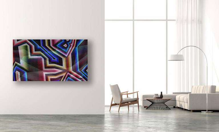 Umansky, abstract, digital art, artwork sale, canvas print