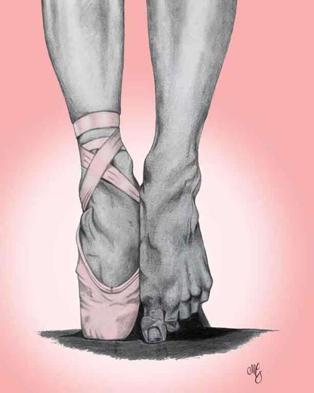 Dancer Pink by Miranda Goransson, ArtworkSale