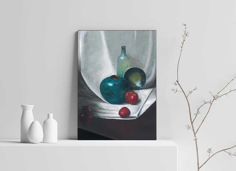 "Botella Cristal" by Jania Leigue, ArtworkSale