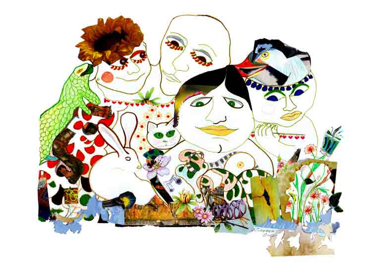 Cecilia 01 Faces by Cecilia Bady Tumminello, ArtworkSale