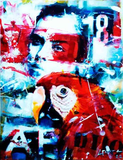 Equilibrio by Alejandro Faura, canvas art, artworksale, abstract wall art, painting, art for sale
