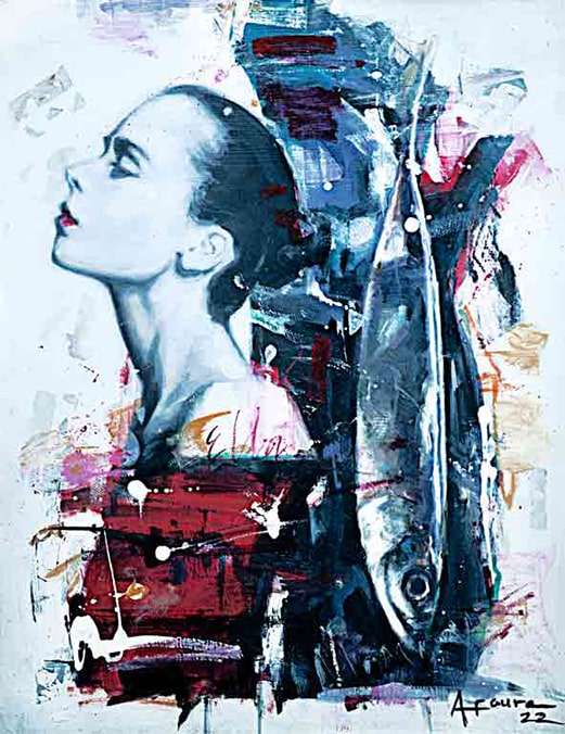 Fragilidad byAlejandro Faura, canvas art, artworksale, abstract wall art, painting, art for sale