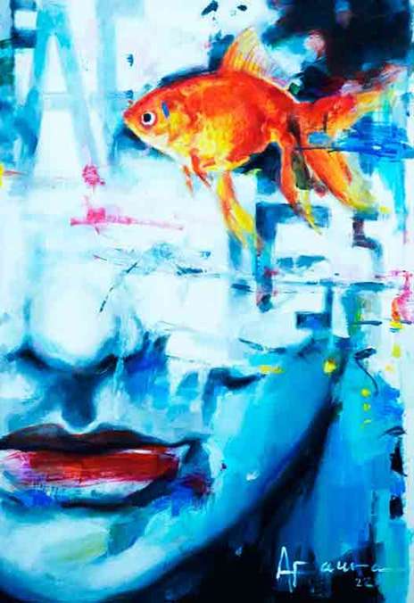Imagen Verdadera by Alejandro Faura, canvas art, artworksale, abstract wall art, painting, art for sale