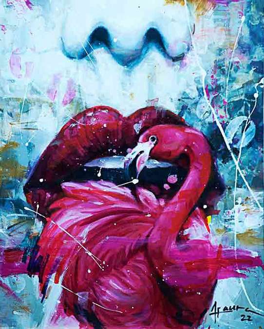 Relacion by Alejandro Faura, canvas art, artworksale, abstract wall art, painting, art for sale