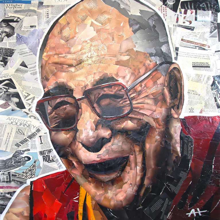 Dalai Lama by Andy Hirst, ArtworkSale