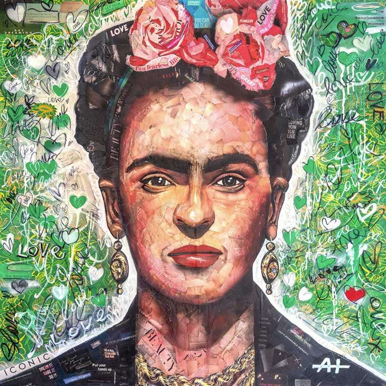 Frida Kahlo by Andy Hirts, ArtworkSale