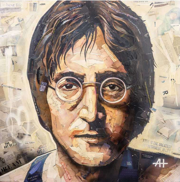 John Lennon Dreamer by Andy Hirst, ArtworkSale