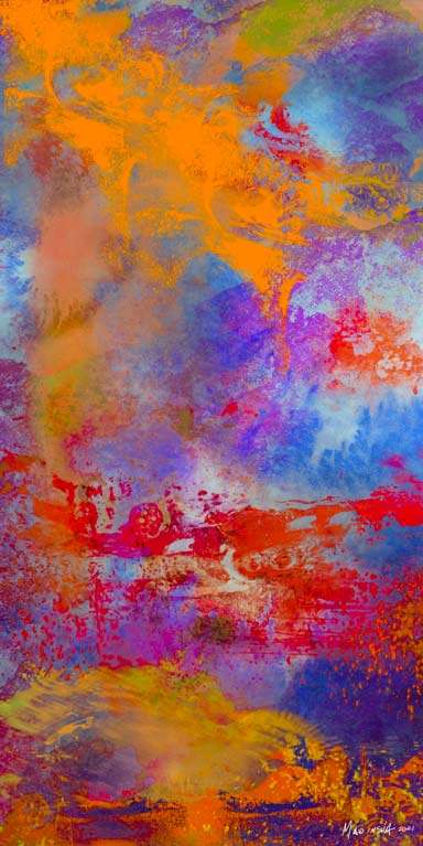 Colorful Vibrations by Alberto Insua, ArtworkSale