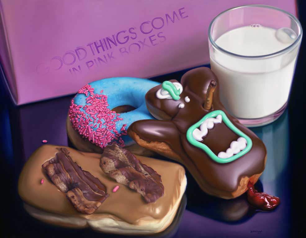 Voodoo Doughnuts by Doug Bloodworth, ArtworkSale