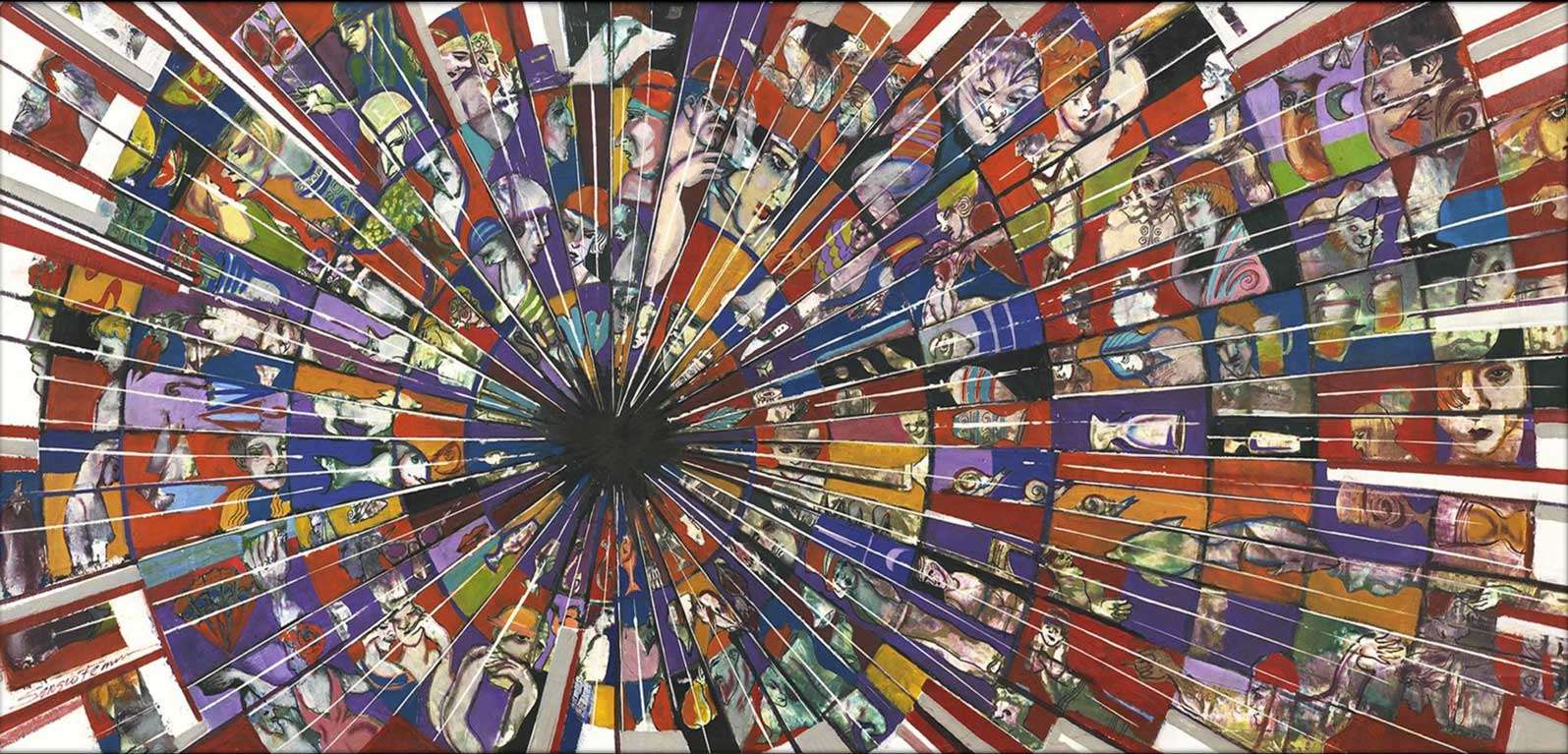 Explosion by Sérgio Ferreira, Silvana Borges Brazilian Art Collection, ArtworkSale