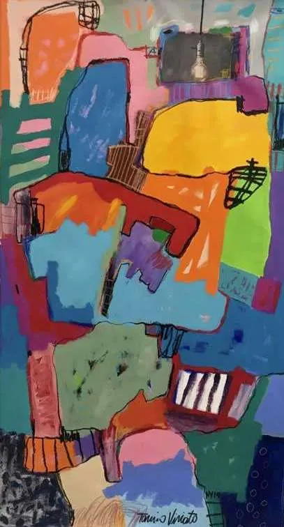 Light Is On by Tarciso Viriato, Silvana Borges Brazilian Art Collection, ArtworkSale