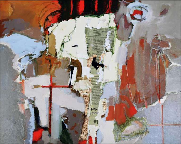 Red Cross by by Sheila Tapajós, Silvana Borges Brazilian Art Collection, ArtworkSale