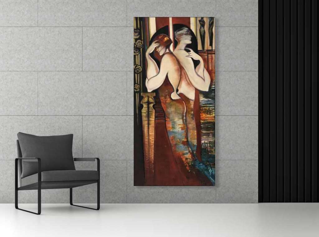 Reflexion by Sérgio Ferreira, Silvana Borges ArtworkSale, Brazilian Art Collection, contemporary art