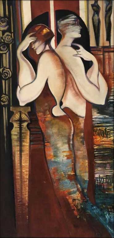 Reflexion by Sérgio Ferreira, Silvana Borges Brazilian Art Collection, ArtworkSale