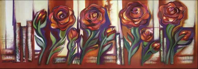 Rose by Sérgio Ferreira, Silvana Borges Brazilian Art Collection, ArtworkSale
