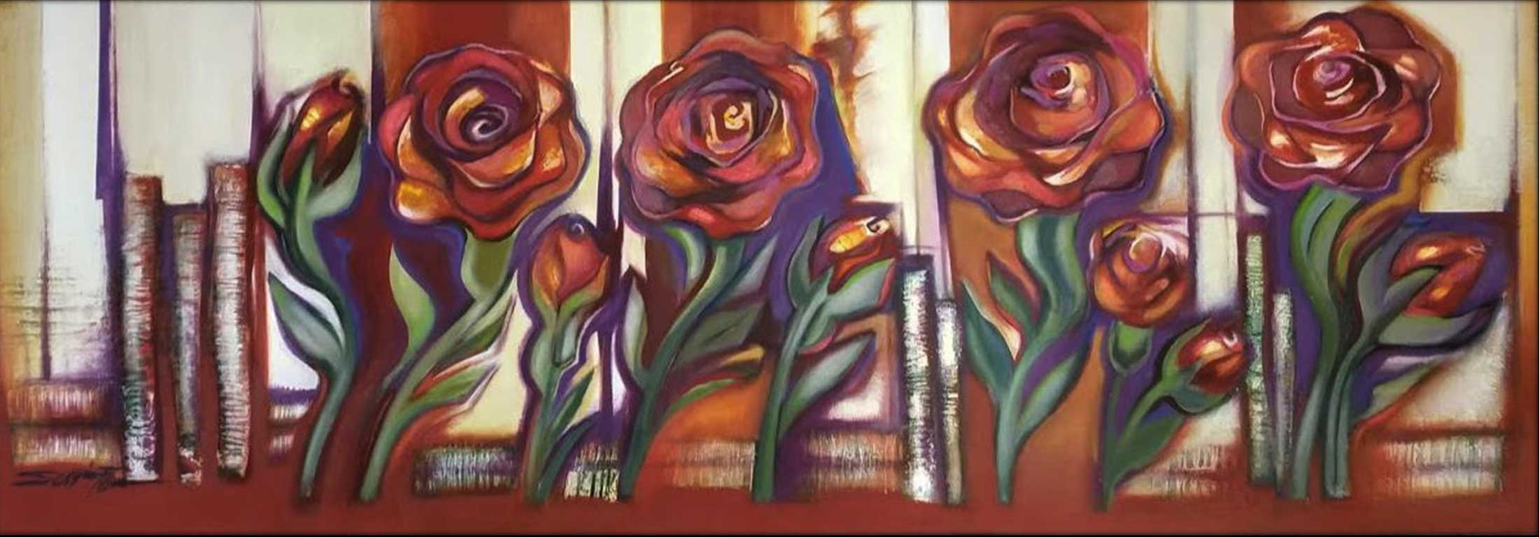 Rose by Sérgio Ferreira, Silvana Borges Brazilian Art Collection, ArtworkSale