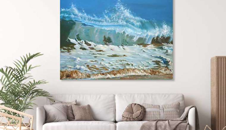 "Wave Crest" by Igor Mirvelov, ArtworkSale