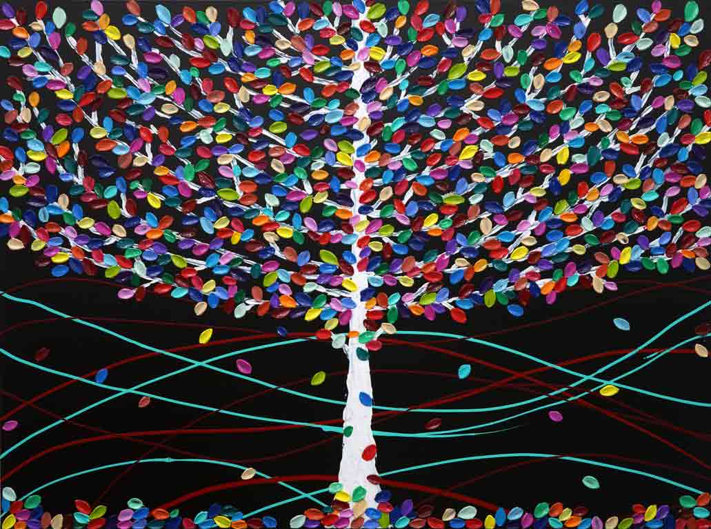 Tree of Color by John Salazar, ArtworkSale