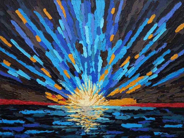 Sunset North by John Salazar, ArtworkSale