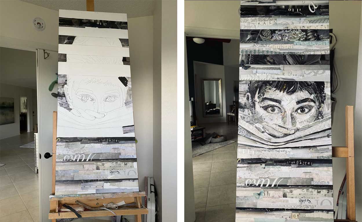 Dominique Kugel, behind the scene, artworksale