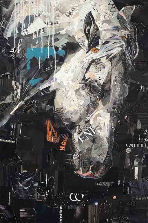 White Horse by Dominique Kugel, ArtworkSale
