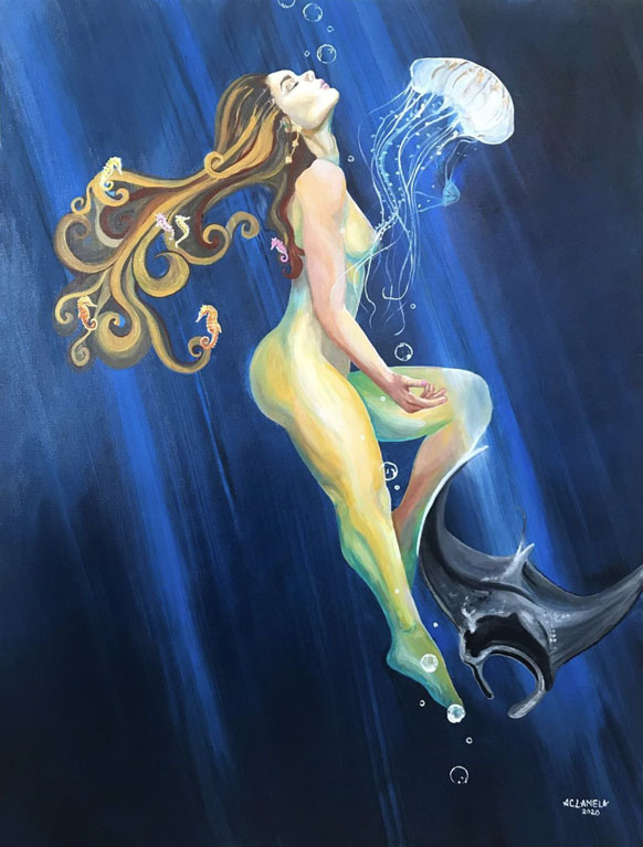 Euphoric Dive by Ana Lamela, ArtworkSale