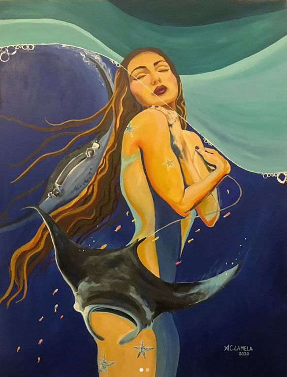Ocean Bliss by Ana Lamela, ArtworkSale