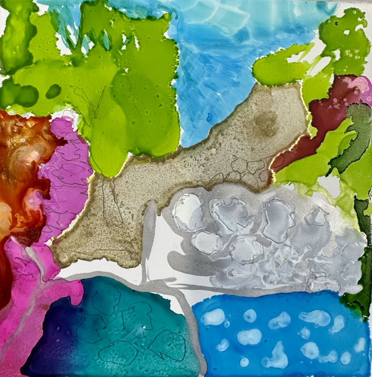 Sardinia Sea by Bonnie Levinson, ArtworkSale