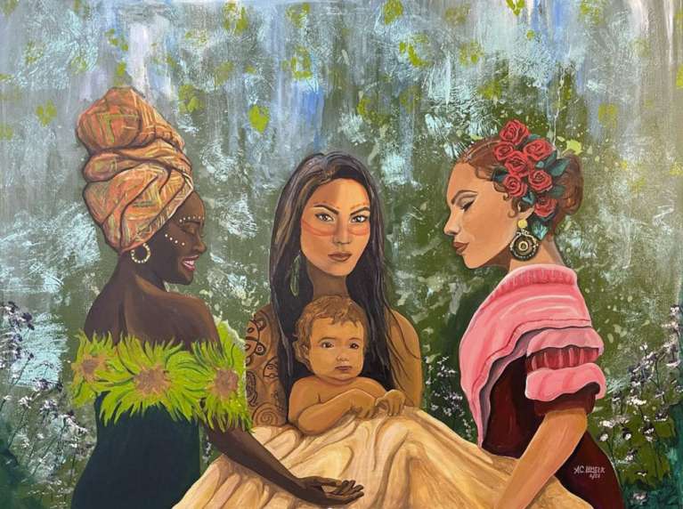 Y tus abuelas, donde estan by Ana Lamela, ArtworkSale