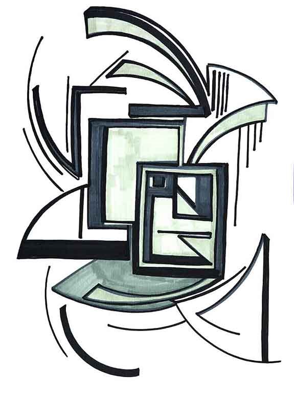 Outside by César Gonzalez, ArtworkSale