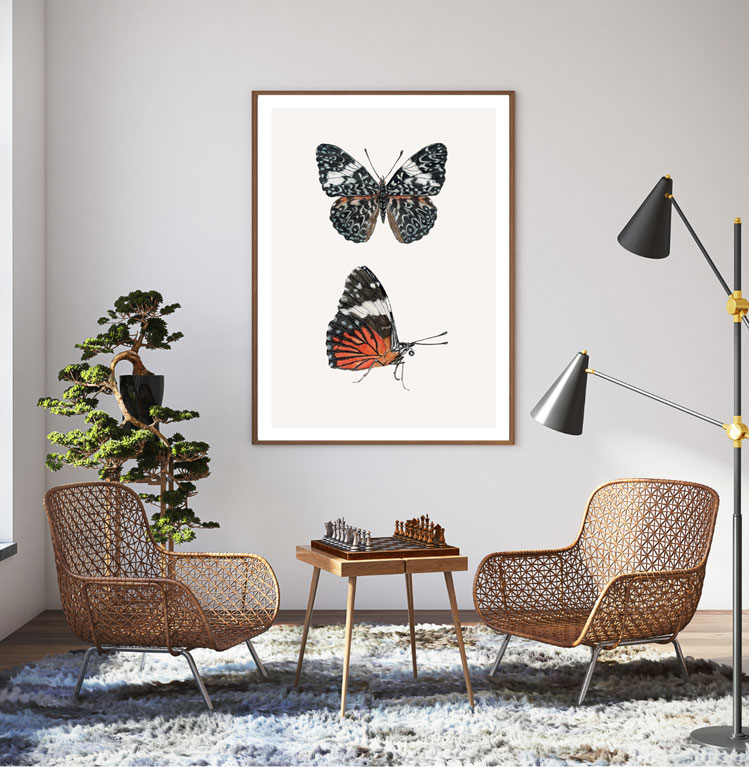 Olive Butterflies by Kelsey P. Snyder, ArtworkSale