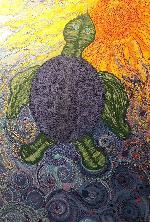 Rose-Marie Dapice, Turtle artworksale