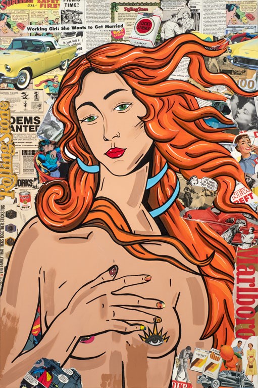 Brooke Botticelli, Botticelli Studio, Goddess of the 50s, artworksale, art for sale