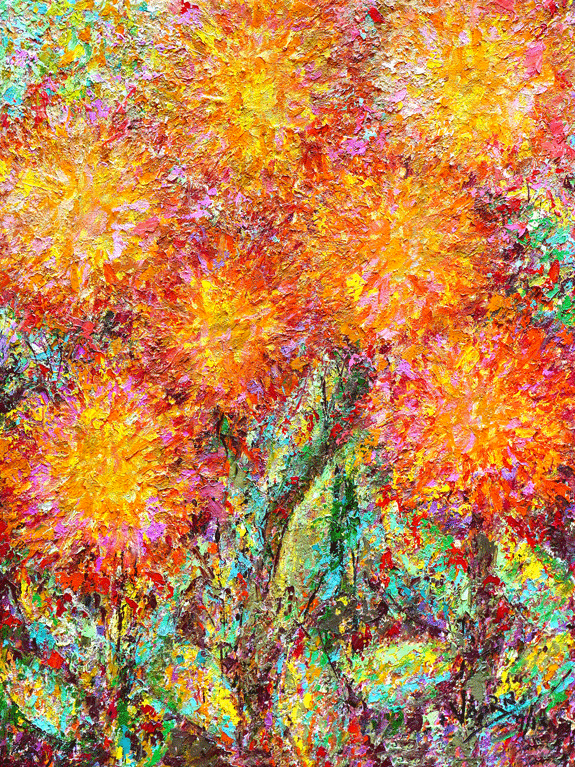 Sunflowers Bloom by Alex Voorn, artworksale
